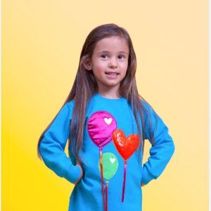 Agatha Ruiz De La Prada turquoise balloon dress NWT